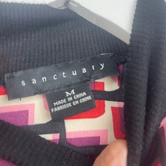 Sanctuary Mixed Media Top Night View Size Medium - Picture 7 of 12